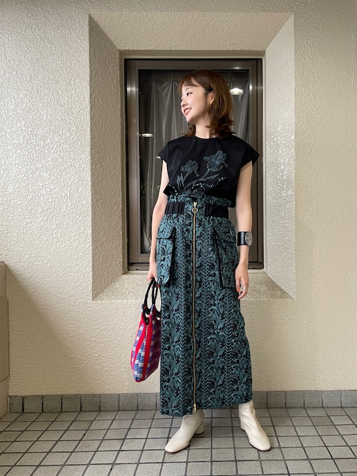 FUMIE=TANAKA × Ray BEAMS /メタル レザー ブレスレット Ray BEAMS（レイビームス）の「FUMIE=TANAKA × Ray BEAMS / 別注
