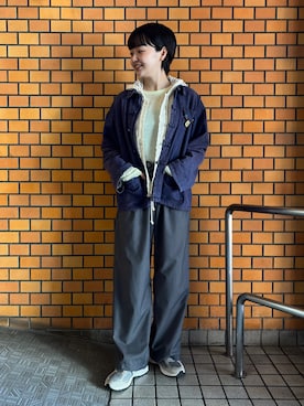 「BEAMS BOY（ビームスボーイ）のアイテム」を使った、odenさん（レディース・162cm）の秋コーディネート