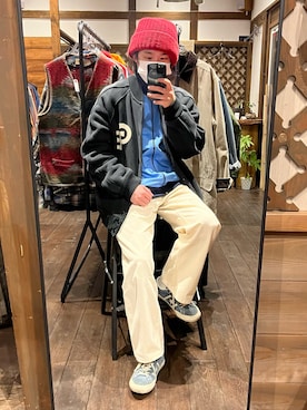 古着屋　ハコベ店主さんの（CONVERSE | コンバース）を使ったコーディネート