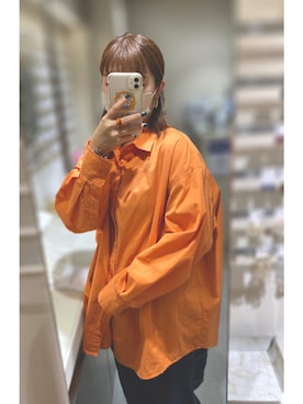 「Java（ジャバ）のアイテム」を使った、Kさん（レディース・158cm）の秋コーディネート