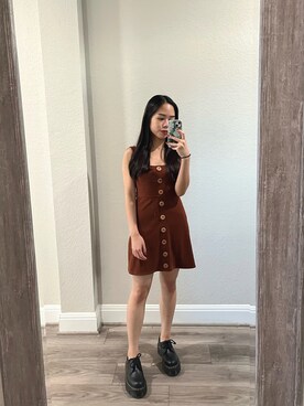 「The Reformation（ザ リフォメーション）のアイテム」を使った、wengさん（レディース・150cm）の秋コーディネート