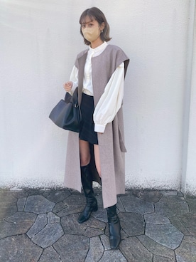 𝒌𝒂𝒆𝒅𝒆さん(レディース・160cm)の春コーディネート