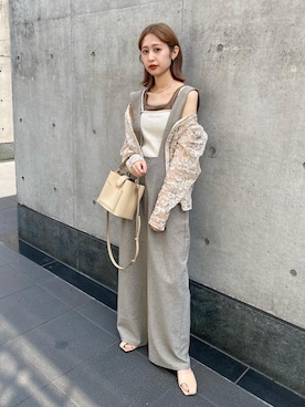 𝒌𝒂𝒆𝒅𝒆さん(レディース・160cm)の春コーディネート