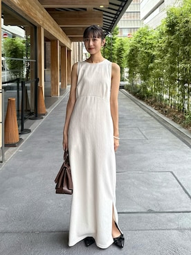 「アイテム（パンプス）」を使った、𝒌𝒂𝒆𝒅𝒆さん（レディース・160cm）の夏コーディネート