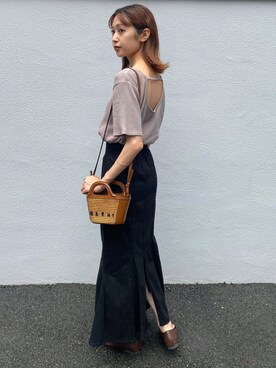 𝒌𝒂𝒆𝒅𝒆さん（レディース・160cm）の夏コーディネート