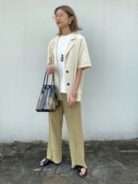 𝒌𝒂𝒆𝒅𝒆さん（レディース・160cm）の夏コーディネート