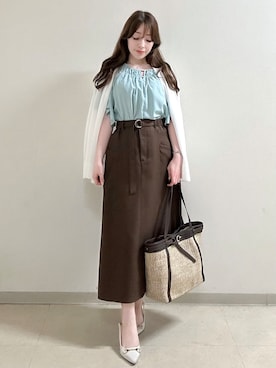 「Reflect（リフレクト）のアイテム」を使った、maiさん（レディース・153cm）の夏コーディネート