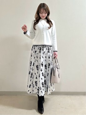 「Reflect（リフレクト）のアイテム（アクセサリー）」を使った、maiさん（レディース・153cm）の冬コーディネート