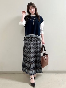 「Reflect（リフレクト）のアイテム」を使った、maiさん（レディース・153cm）の秋コーディネート
