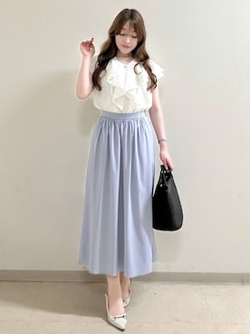 「Reflect（リフレクト）のアイテム」を使った、maiさん（レディース・153cm）の夏コーディネート