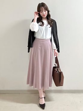 「Reflect（リフレクト）のアイテム」を使った、maiさん（レディース・153cm）の秋コーディネート