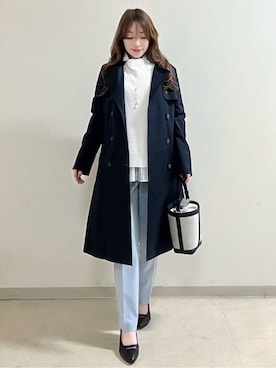 「Reflect（リフレクト）のアイテム（アクセサリー）」を使った、maiさん（レディース・153cm）の冬コーディネート