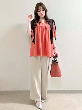 「Reflect（リフレクト）のアイテム」を使った、maiさん（レディース・153cm）の夏コーディネート
