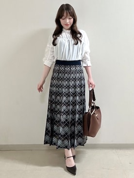 「Reflect（リフレクト）のアイテム（バッグ）」を使った、maiさん（レディース・153cm）の秋コーディネート