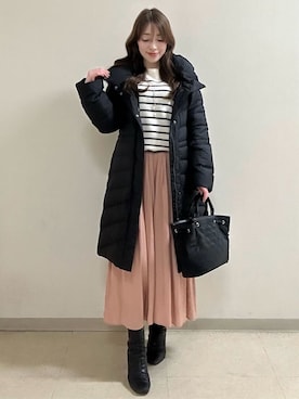 「Reflect（リフレクト）のアイテム（アクセサリー）」を使った、maiさん（レディース・153cm）の冬コーディネート