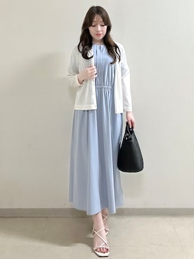 「Reflect（リフレクト）のアイテム（トップス）」を使った、maiさん（レディース・153cm）の夏コーディネート