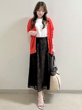 「オフィスカジュアル」｜maiさん（レディース・153cm）の夏コーディネート