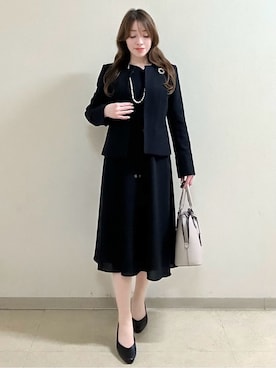 「Reflect（リフレクト）のアイテム（アクセサリー）」を使った、maiさん（レディース・153cm）の冬コーディネート