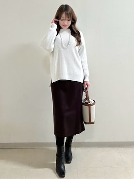 maiさん（レディース・153cm）の冬コーディネート