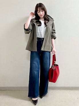 「Reflect（リフレクト）のアイテム」を使った、maiさん（レディース・153cm）の秋コーディネート