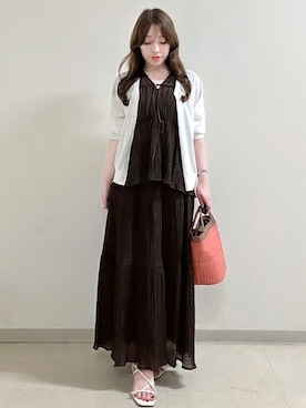 maiさん(レディース・153cm)の夏コーディネート