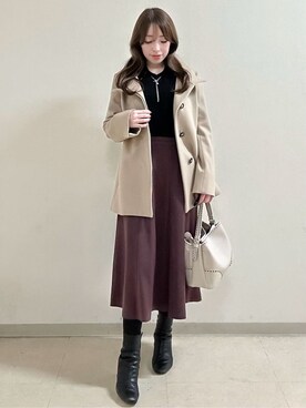 maiさん（レディース・153cm）の冬コーディネート