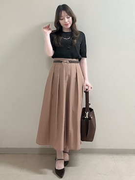 「Reflect（リフレクト）のアイテム」を使った、maiさん（レディース・153cm）の秋コーディネート