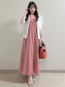 「Reflect（リフレクト）のアイテム」を使った、maiさん（レディース・153cm）の夏コーディネート