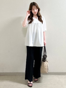 「Reflect（リフレクト）のアイテム」を使った、maiさん（レディース・153cm）の夏コーディネート