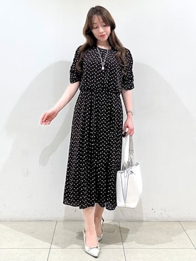 「smart pink（スマートピンク）のアイテム」を使った、maiさん（レディース・153cm）の春コーディネート