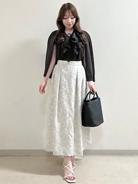 「Reflect（リフレクト）のアイテム」を使った、maiさん（レディース・153cm）の夏コーディネート