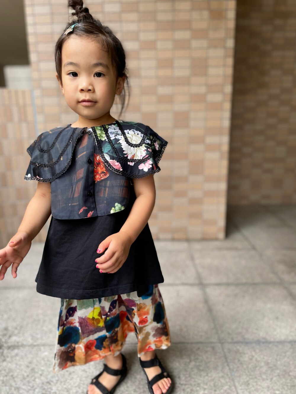 WOLF&RITA ウルフ&リタ つけ襟 ワンピース 黒 花柄 6y 120 楽天市場】wolf rita（ワンピース｜キッズファッション