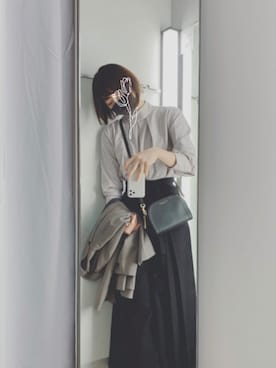 「MARC JACOBS（マークジェイコブス）のアイテム（バッグ）」を使った、nanaさん（レディース・167cm・20代）の春コーディネート