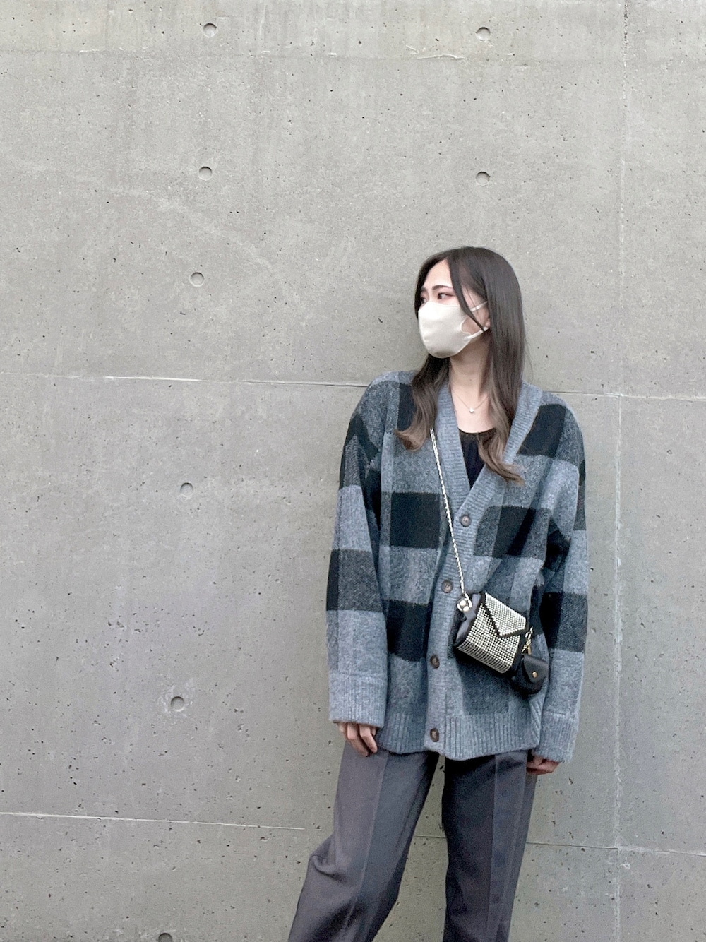 JaVa ジャバコラボ》ふんわり触感。アルパカライクブロックチェック