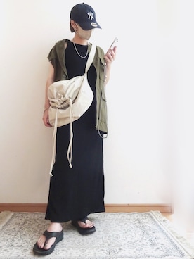 「select MOCA（セレクトモカ）のアイテム」を使った、☆FAIRY☆さん（骨格ウェーブ・レディース・155cm）の夏コーディネート