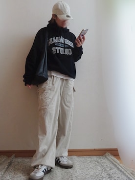 「アイテム（パーカー）」を使った、☆FAIRY☆さん（レディース・155cm）の冬コーディネート