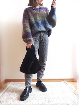 「PAGEBOY（ページボーイ）のアイテム」を使った、☆FAIRY☆さん（骨格ウェーブ・レディース・155cm）の冬コーディネート