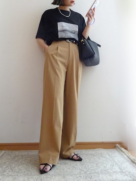 「select MOCA by son（セレクトモカバイソン）のアイテム」を使った、☆FAIRY☆さん（骨格ウェーブ・レディース・156cm）の夏コーディネート