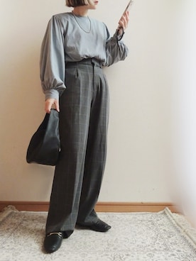 「select MOCA by son（セレクトモカバイソン）のアイテム」を使った、☆FAIRY☆さん（骨格ウェーブ・レディース・155cm）の冬コーディネート