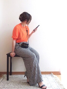 「LUON（ルオン）のアイテム（アクセサリー）」を使った、☆FAIRY☆さん（レディース・155cm）の夏コーディネート