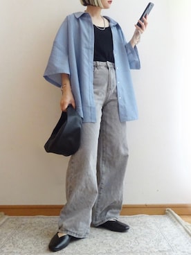「ヒラキ（ヒラキ）のアイテム」を使った、☆FAIRY☆さん（骨格ウェーブ・レディース・155cm）の夏コーディネート