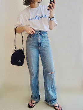 「adidas（アディダス）のアイテム（アナログ腕時計）」を使った、☆FAIRY☆さん（レディース・155cm）の夏コーディネート