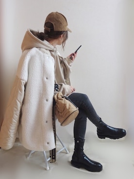 「pairpair」｜「アイテム（ジャケット/アウター）」を使った、☆FAIRY☆さん（レディース・155cm）の秋コーディネート