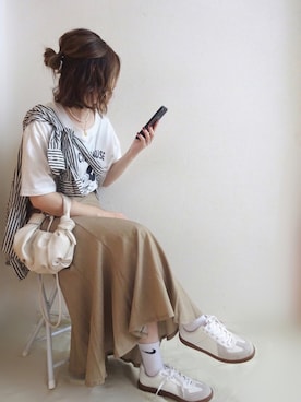 「AmbreNeige」｜「アイテム（スカート）」を使った、☆FAIRY☆さん（レディース・155cm）の秋コーディネート