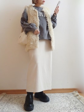 「coca（coca）（コカ）のアイテム」を使った、☆FAIRY☆さん（骨格ウェーブ・レディース・155cm）の秋コーディネート
