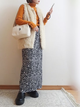 「USポロ」｜☆FAIRY☆さん（レディース・155cm）の秋コーディネート