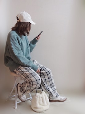 「Cozyyoung（コージーヤング）のアイテム」を使った、☆FAIRY☆さん（レディース・155cm）の冬コーディネート