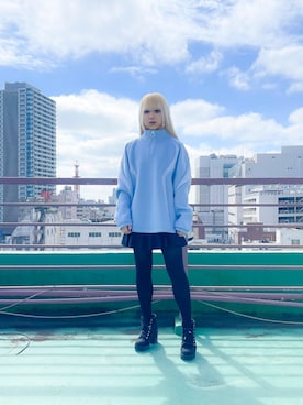 「chloma（クロマ）のアイテム」を使った、SONARさん（レディース・161cm）の秋コーディネート