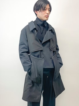 「アイテム（その他アウター、その他）」を使った、SONARさん（メンズ・178cm）の冬コーディネート