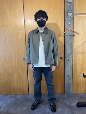 「glamb（グラム）のアイテム（アクセサリー）」を使った、がとつさん（メンズ・178cm）の秋コーディネート